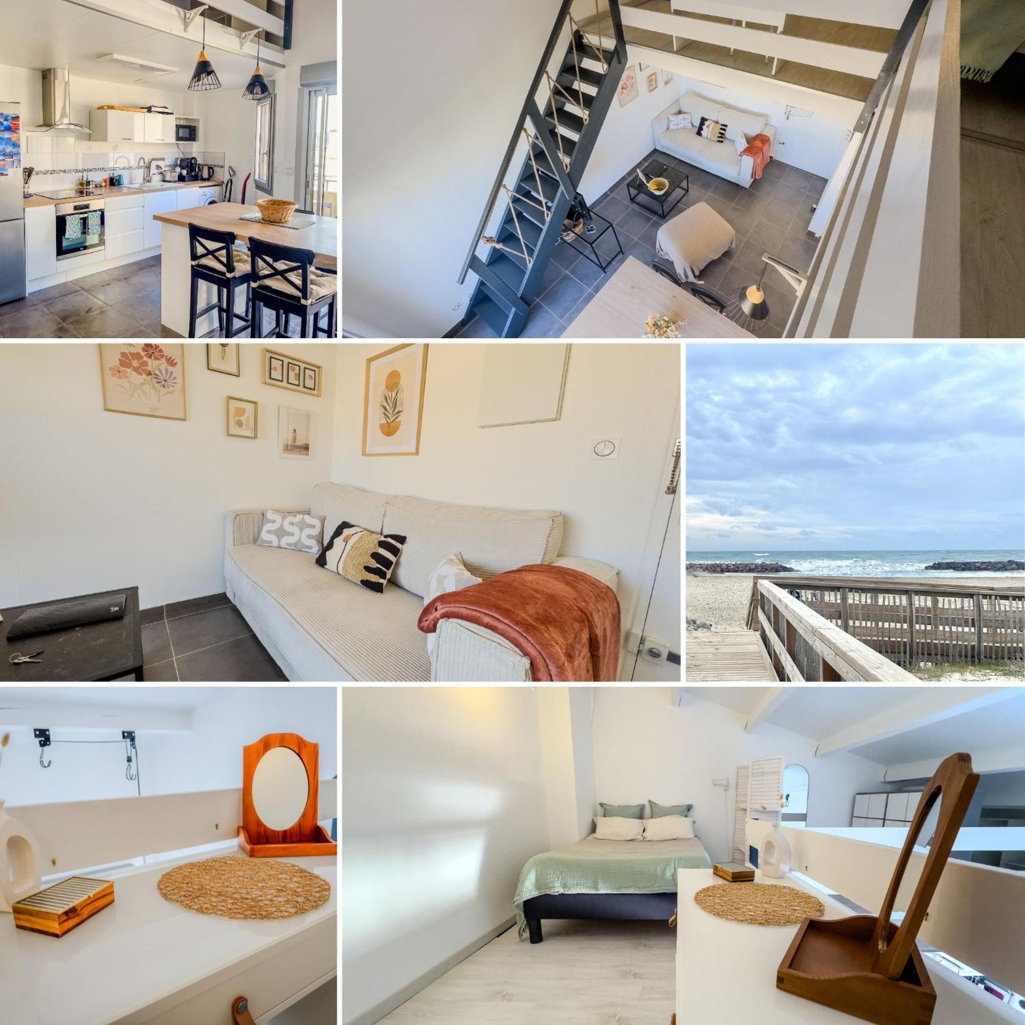 Appartement Le Vauban - 40M2 A Frontignan Plage - A 200M De La Plage - 15 Min De Sete Esterno foto